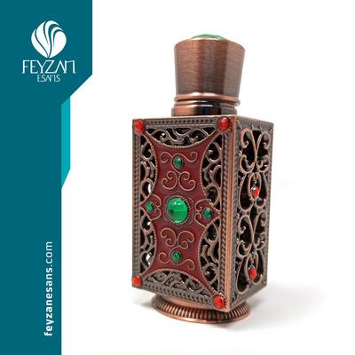 Özel esans şişesi 6cc bordo renk